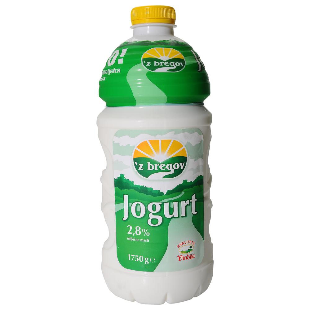 Z bregov Tekući jogurt