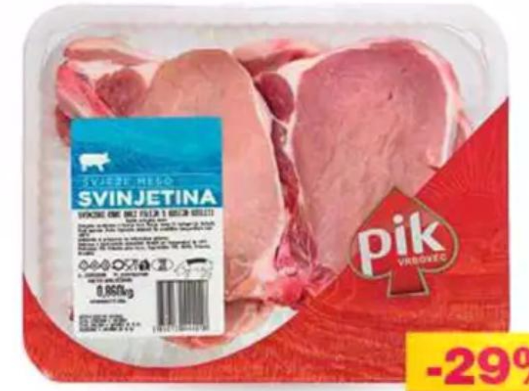 Svinjski kare s kostjo Pik