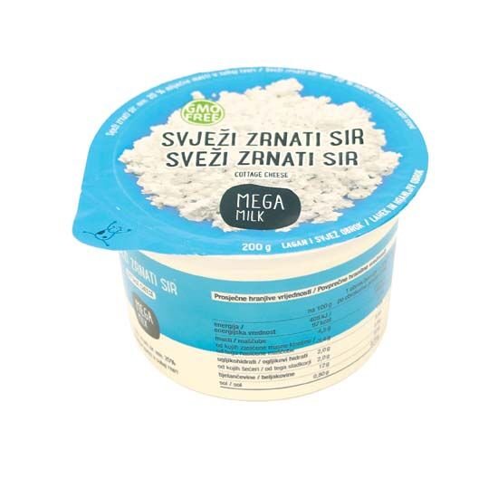 Sir svježi zrnati Megamilk