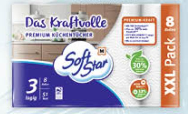 Softstar premium papirnati ručnici 8x51 listić