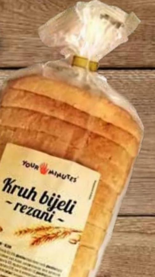 TVOJIH 5 MINUTA Kruh bijeli rezani 580 g