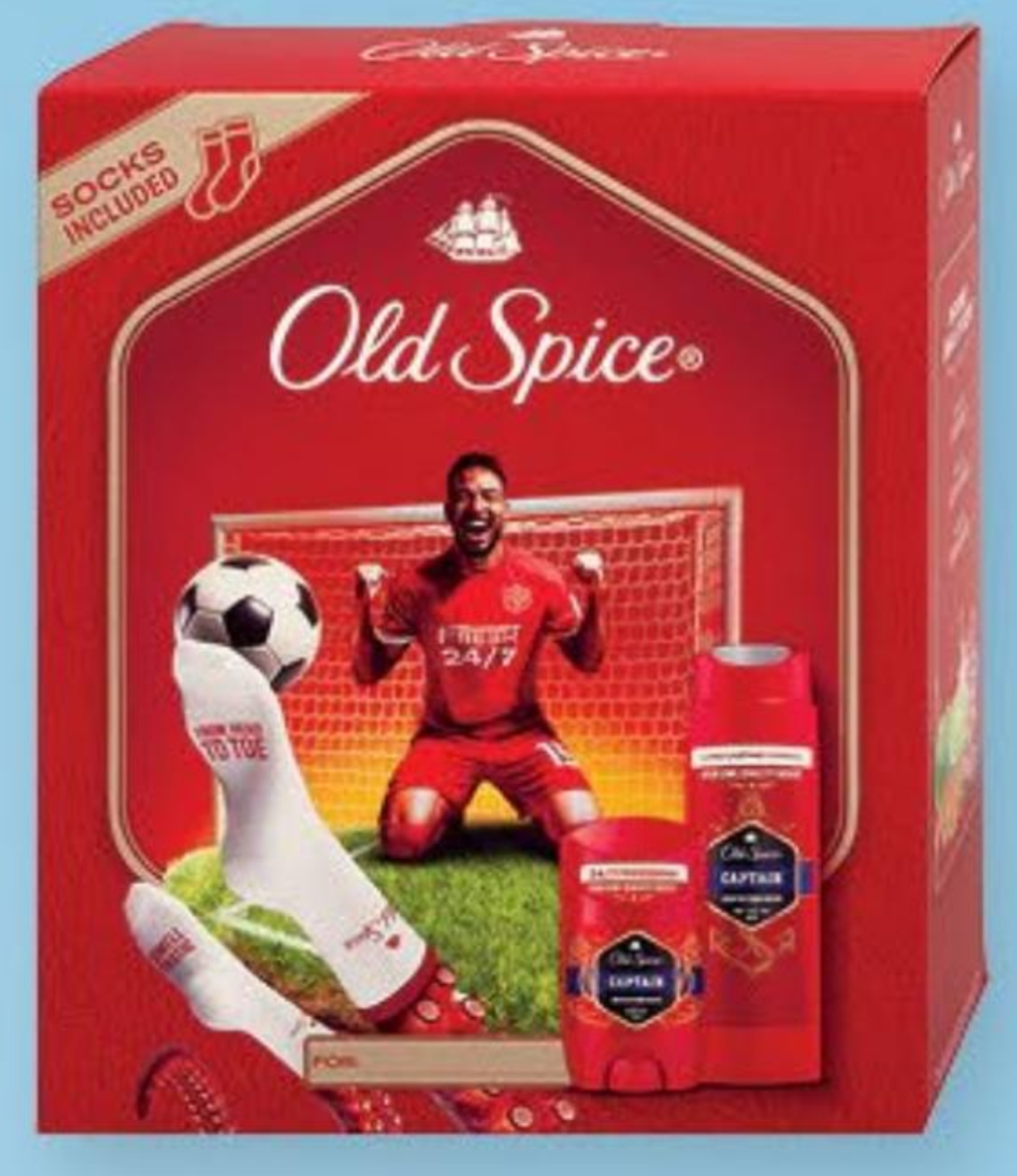 Old Spice Captain Footballer