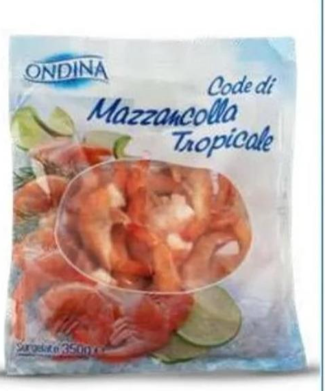 Repovi Tropskih Kozica Očišćeni 350 g