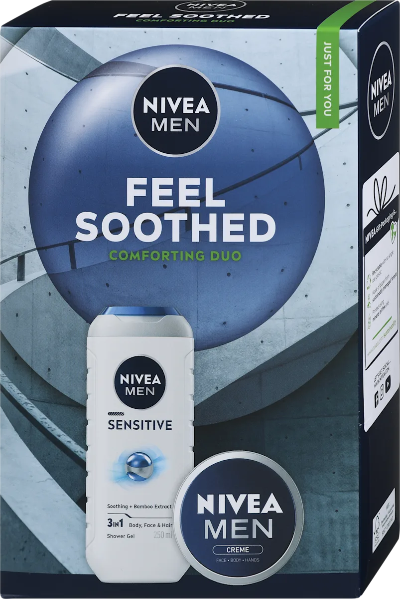 NIVEA MEN Feel Soothed darilni set