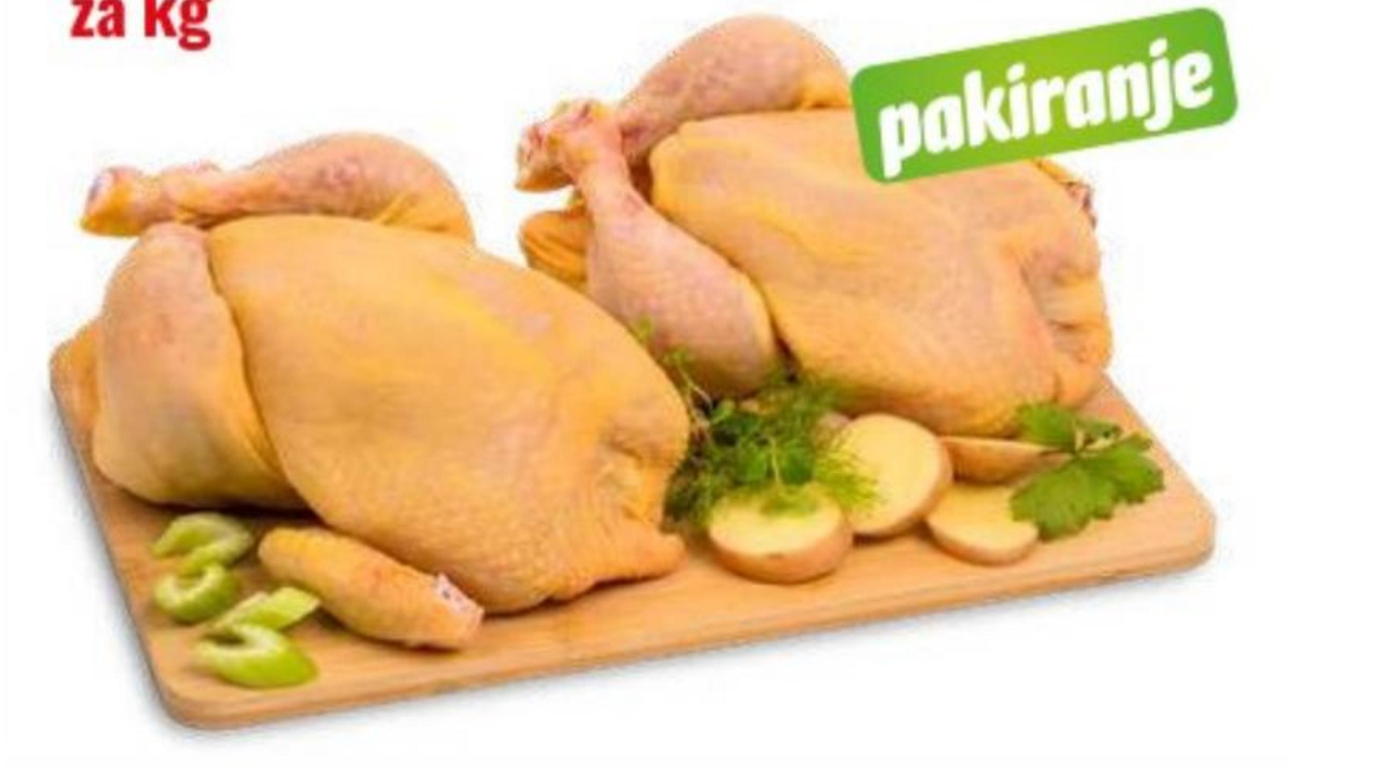 Dva svježa pileta