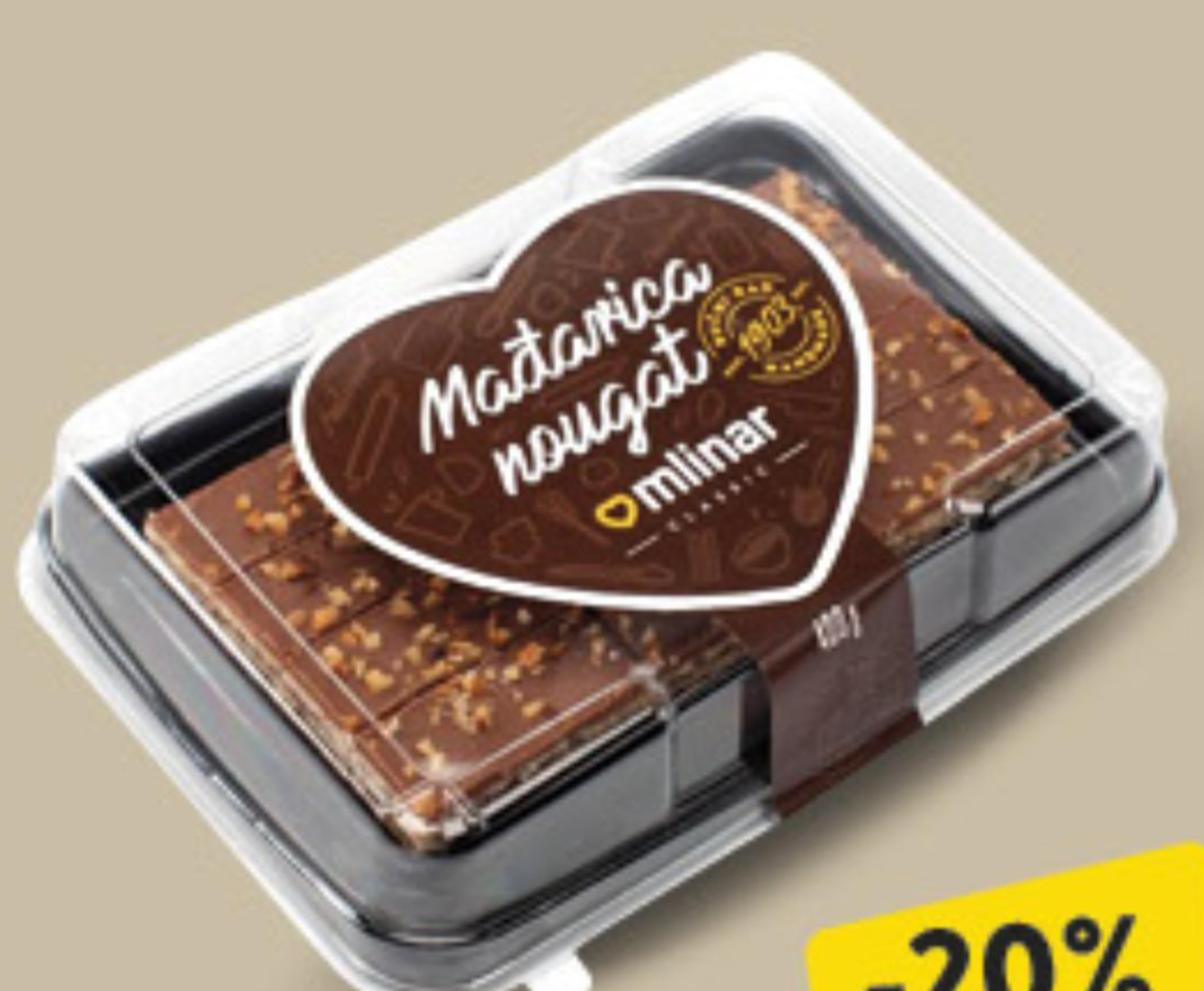 Mlinar Mađarica nougat 400g