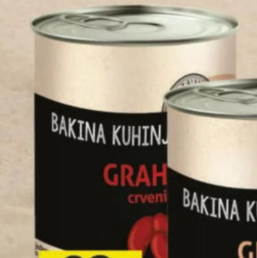 Bakina kuhinja Grah 400 g/240 g