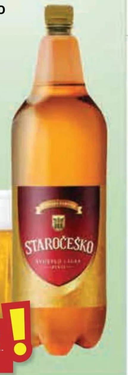 Staročeško Pivo 2 l