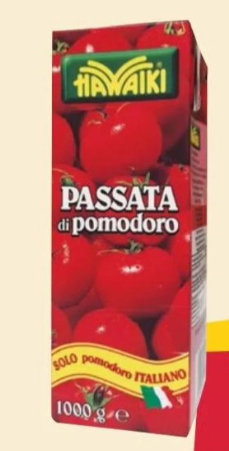 HAWAIKI Rajčica pasirana 1000g