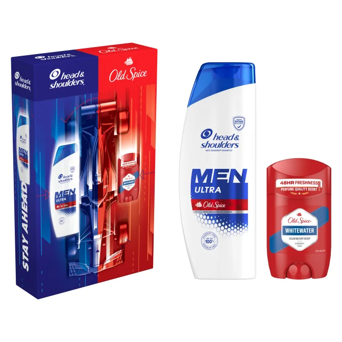 Poklon paket za muškarce Captain Šampon H&S Deodorant Old Spice