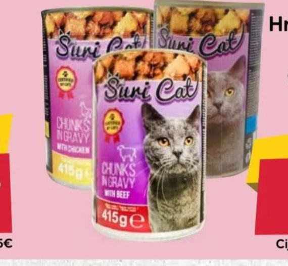 SURI CAT Hrana za mačke 415g