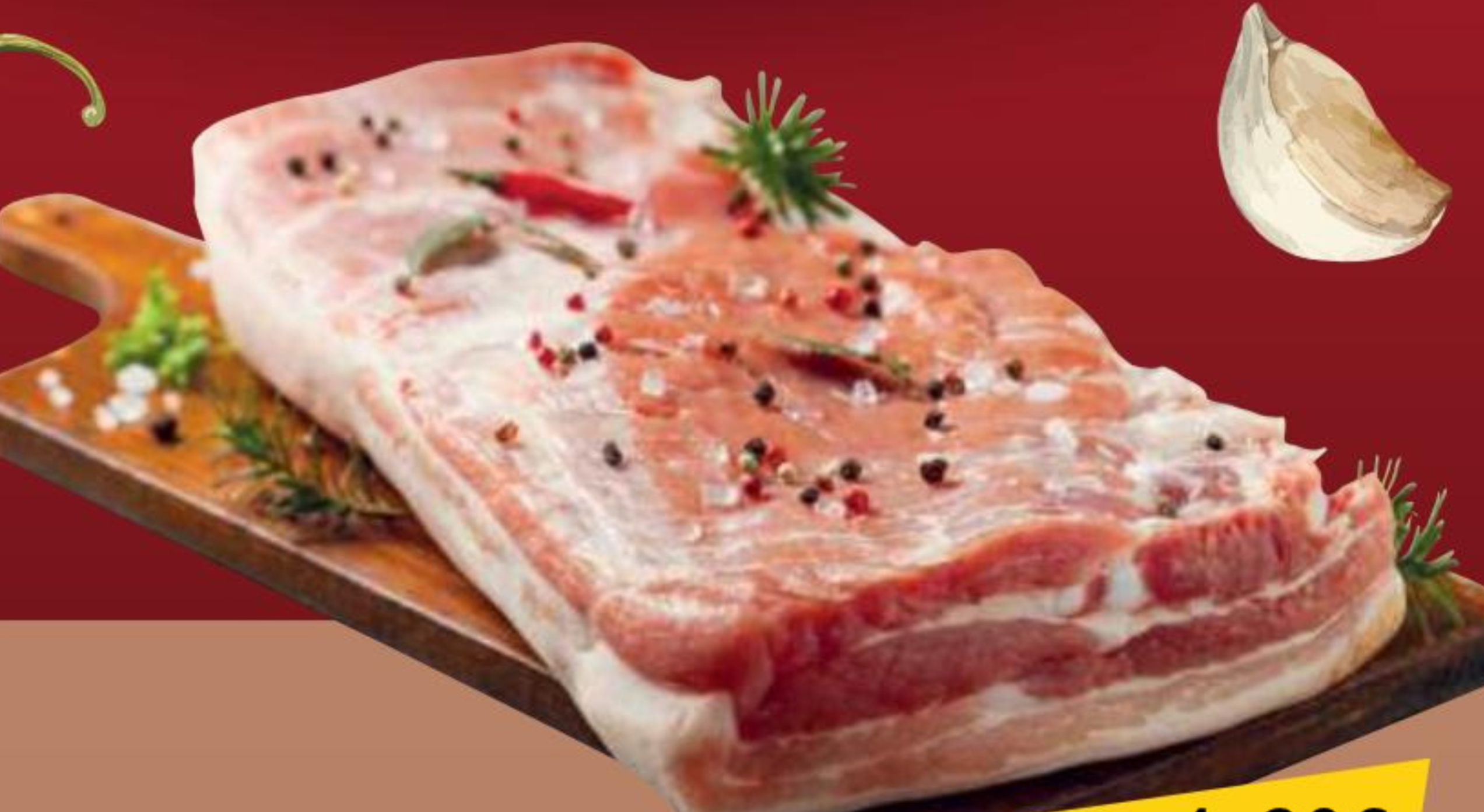 Svinjska neobrađena potrbušina