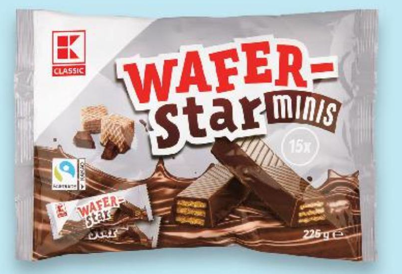 Vafel Wafer Star minis 225 g