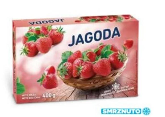 Smrznute jagode 400 g
