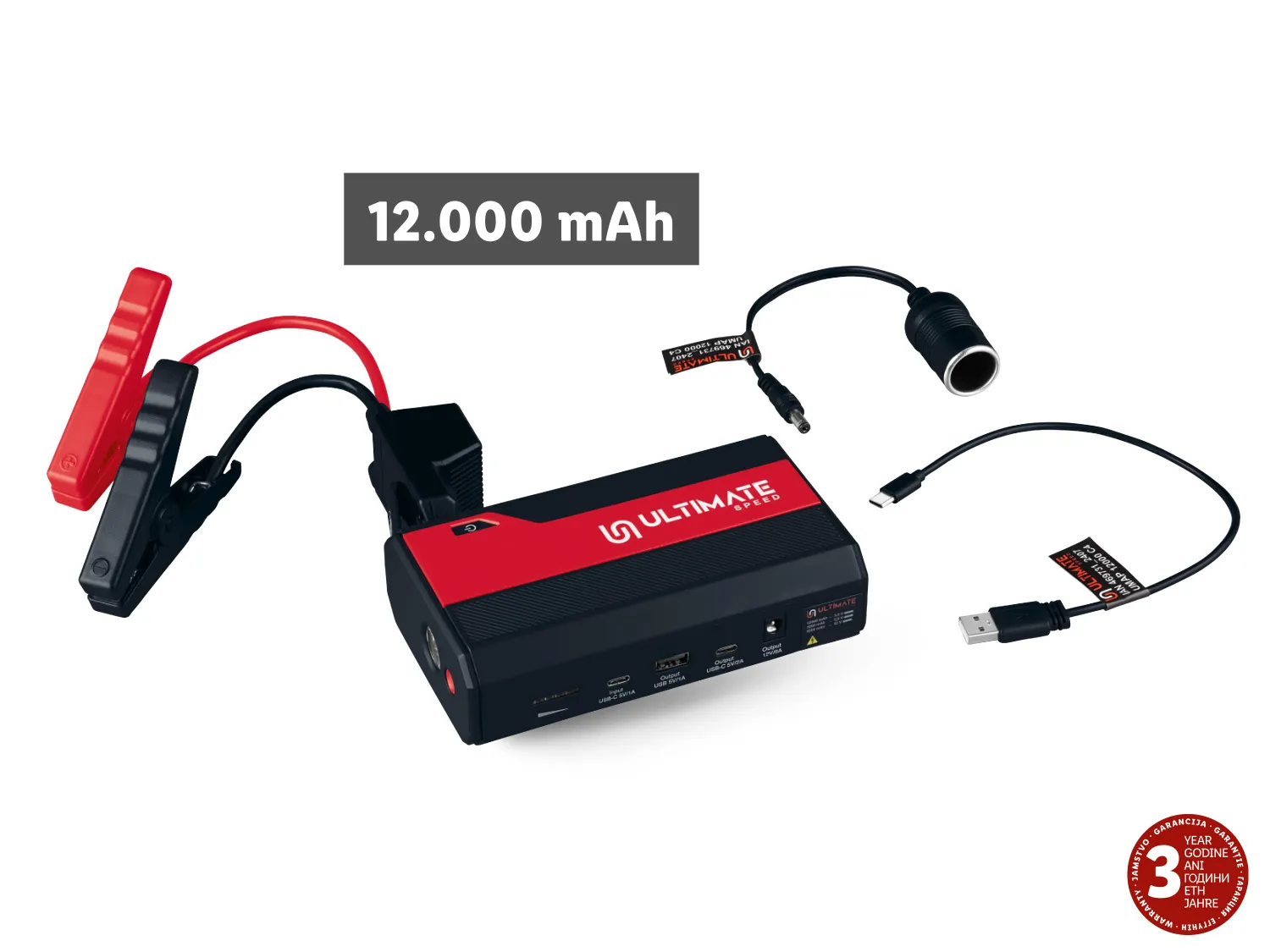 Ultimate Speed 2 u 1 prijenosni punjač