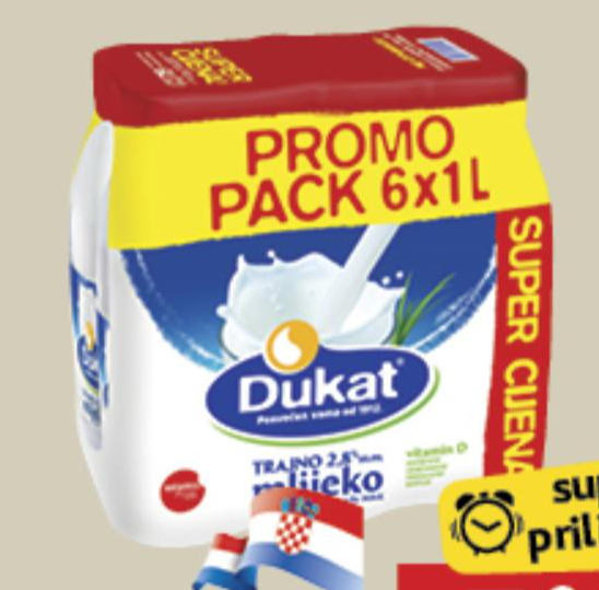 Dukat trajno mlijeko promo pack