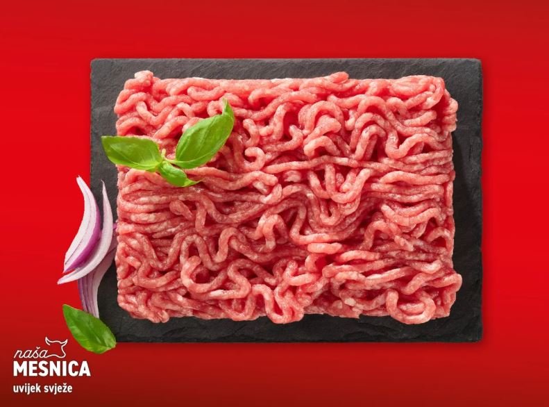 Svježe mljeveno miješano meso XXL