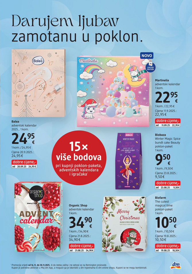 Biobaza Winter Magic Spice bundt cake Beauty poklon-paket