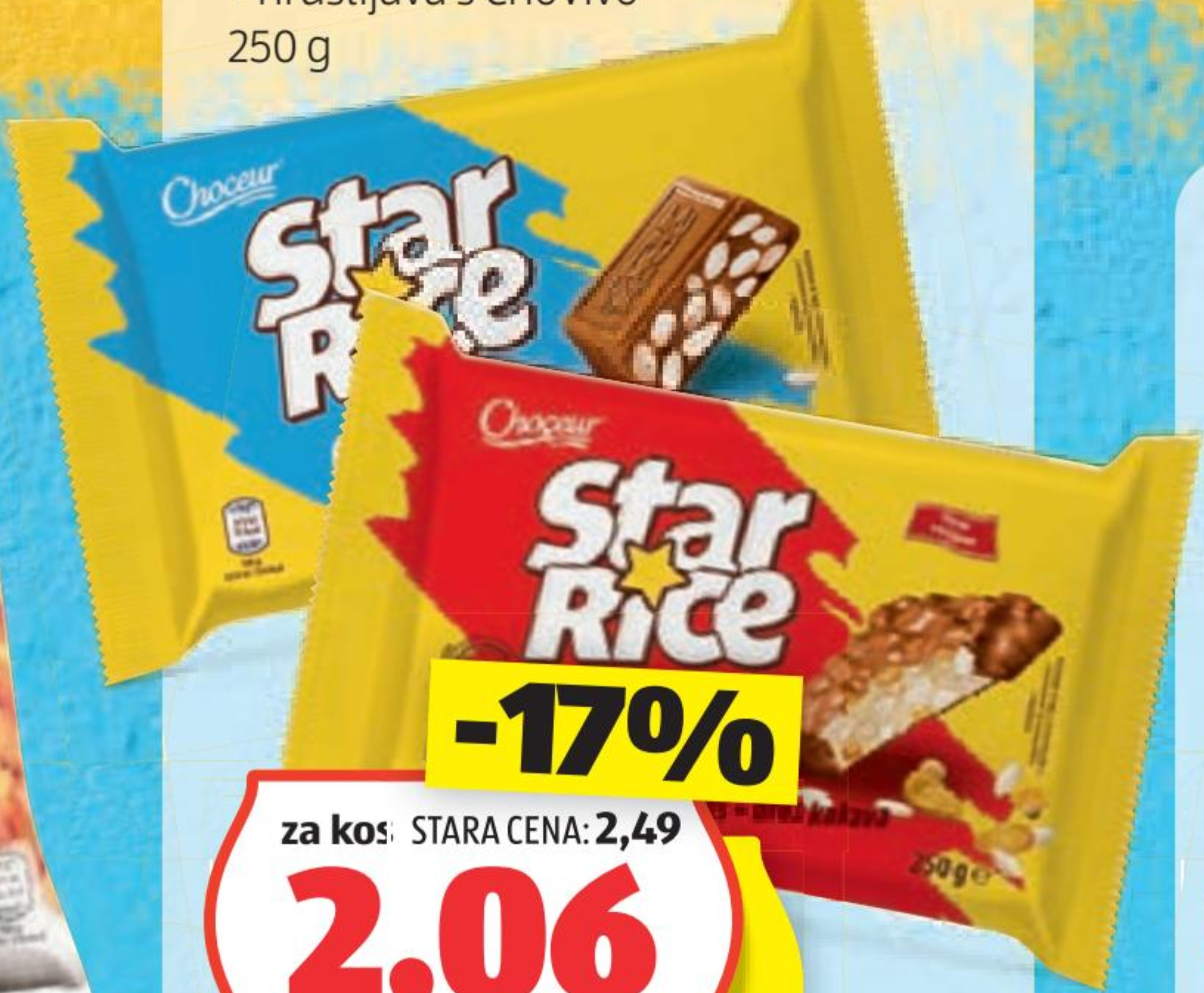 Choceur Čokolada z rižem