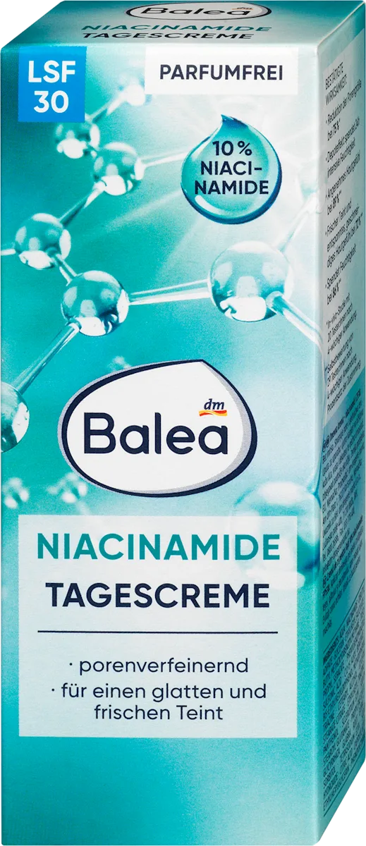 Balea dnevna krema s niacinamidom SPF 30