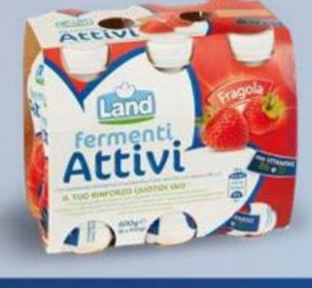 Land Attivi mlečni napitek z aktivnimi encimi