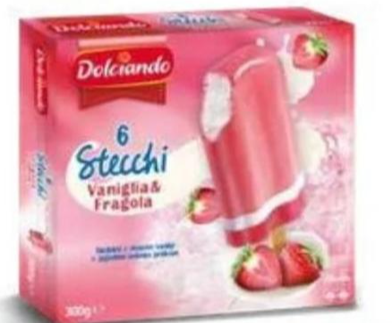 Štapići vanilija i jagoda 6 KOM, 300 g