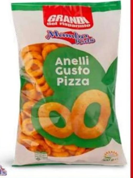 Grandi Snack Rings Pizza 300 g