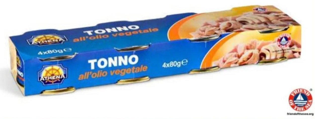 Tuna u biljnom ulju 4 x 80 g