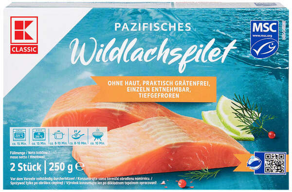 Classic File divljeg lososa 2x125 g