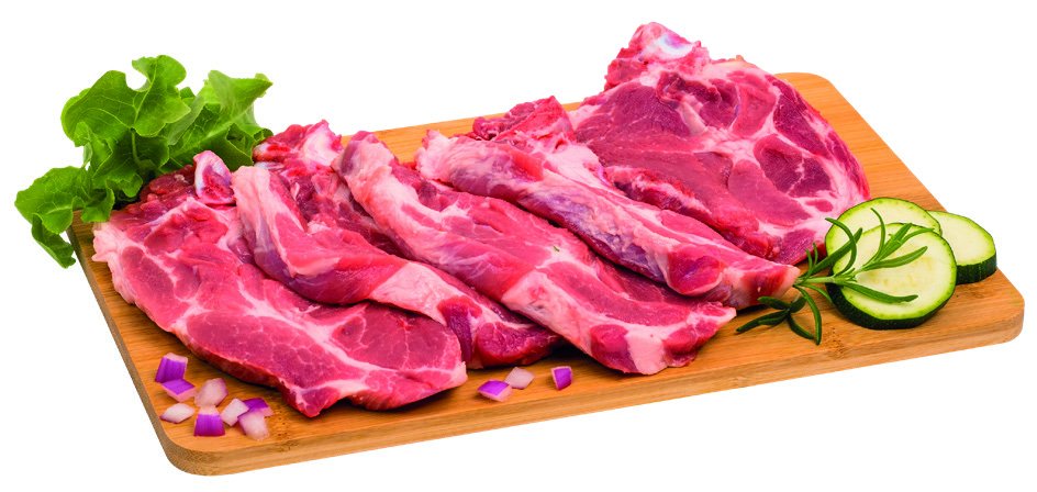 Svinjski vrat s kosti