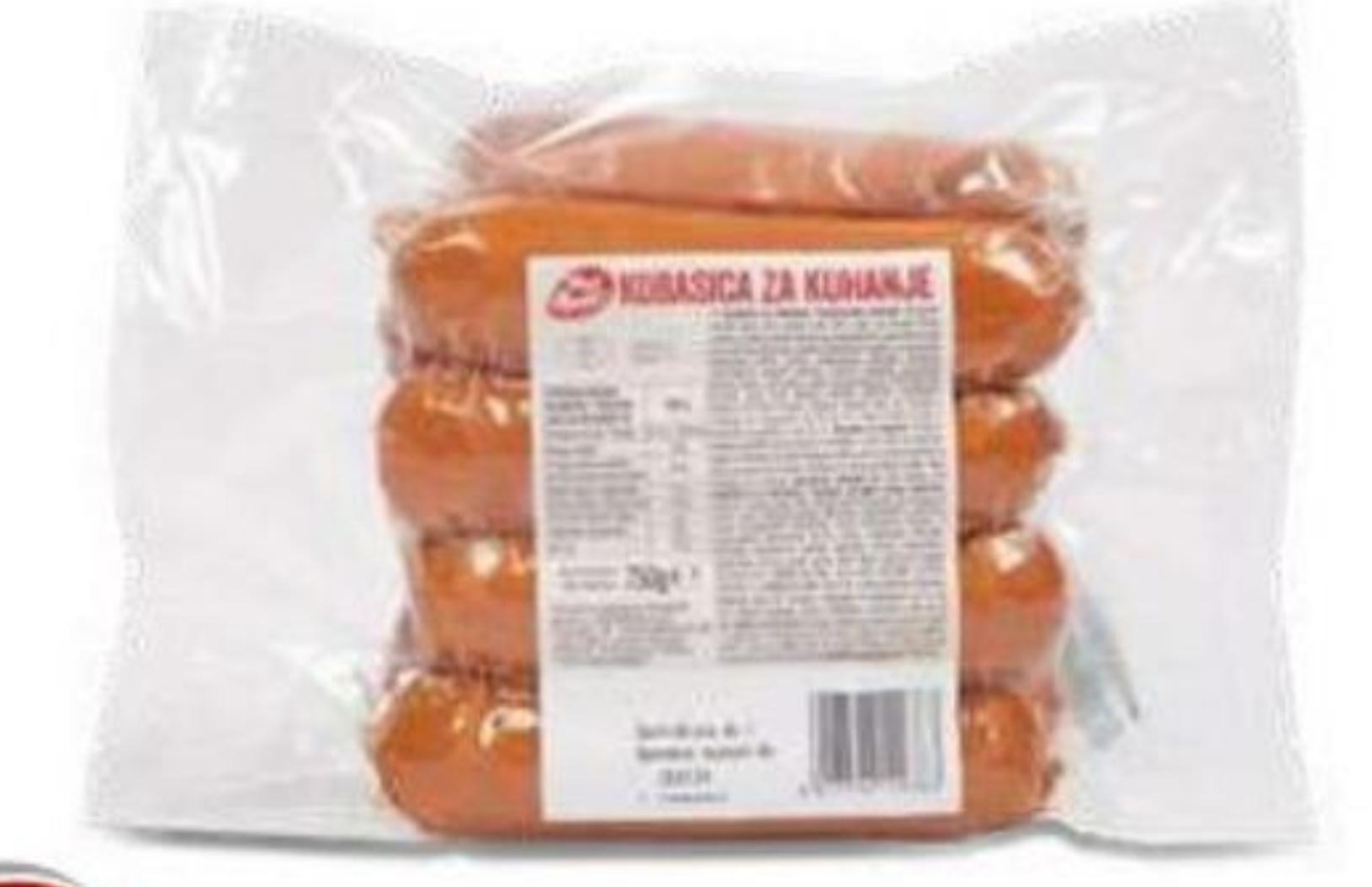 Kobasica za kuhanje 750 g - Akcija u trgovini Eurospin