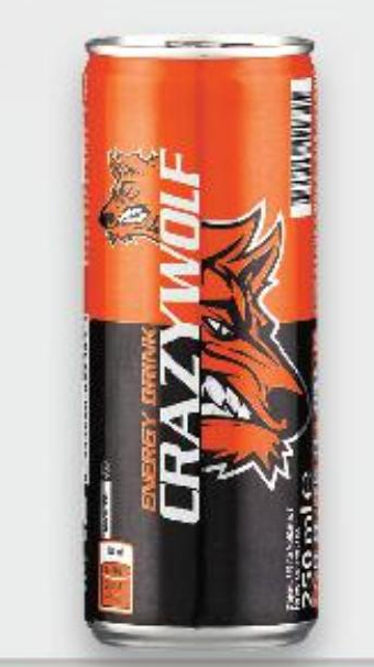 Crazy Wolf Energetsko piće 0,25 l