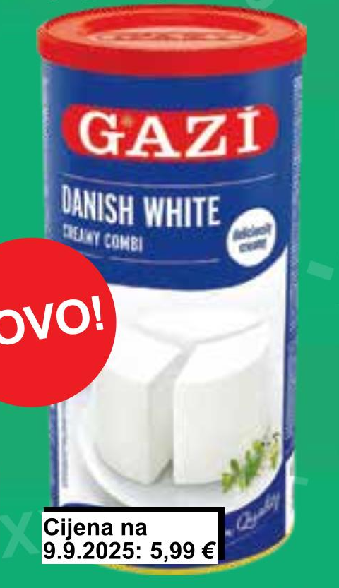 Danish white Gazi