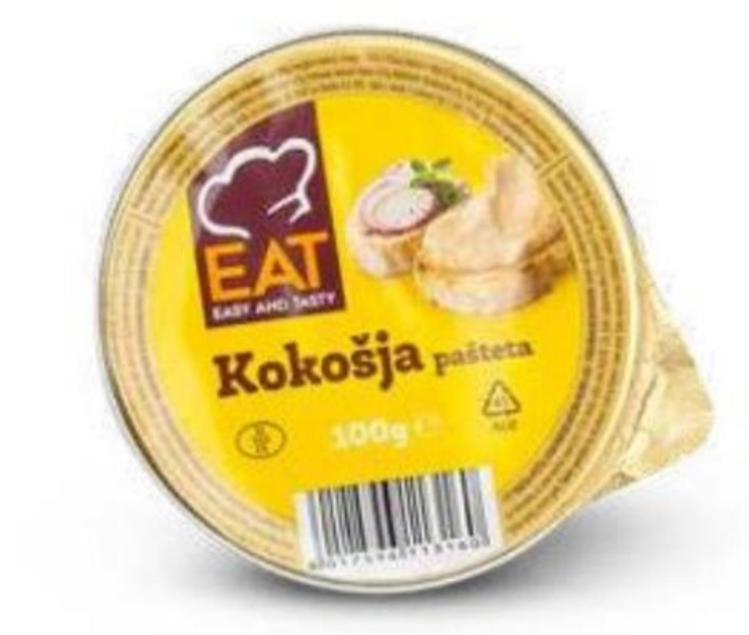 Kokošja pašteta 100 g - Akcija u trgovini Eurospin