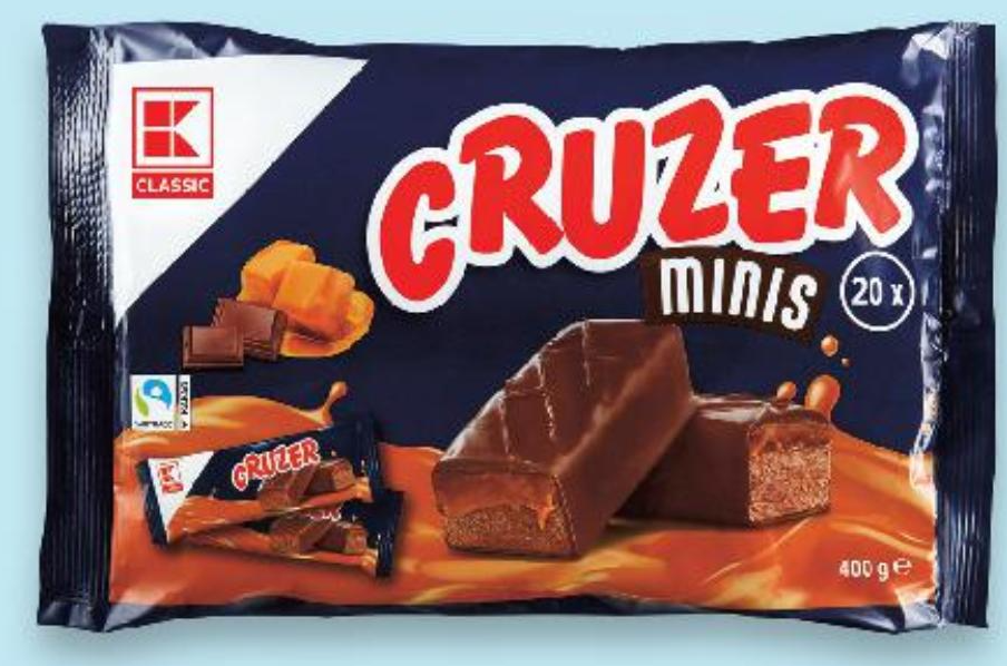 Cruzer Prutići čokoladni 400 g - Akcija u trgovini Kaufland