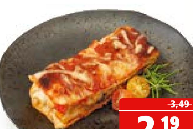 Lasagne 1 kom - Akcija u trgovini Spar