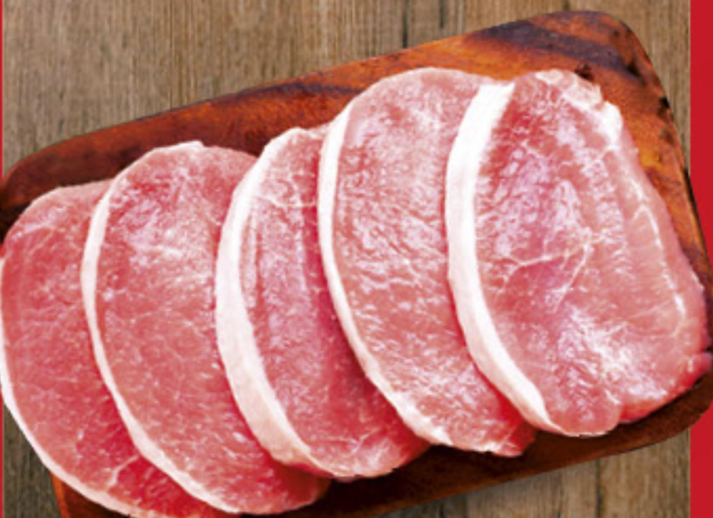 Svinjska slabina i leđa 1kg
