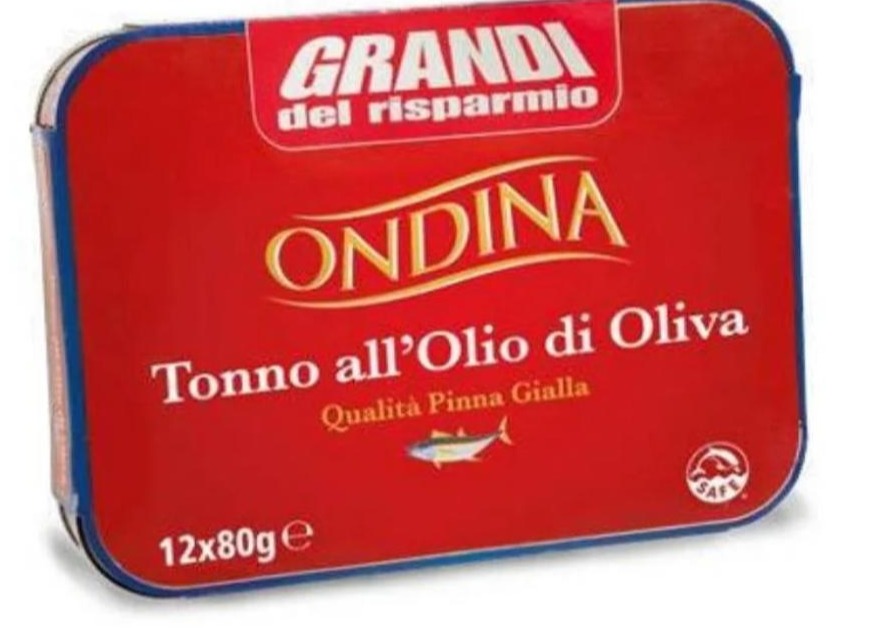 Ondina Tuna u maslinovom ulju 12 x 80 g