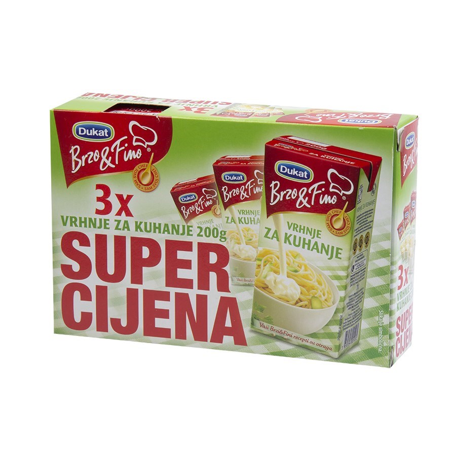 Vrhnje za kuhanje Brzo&Fino