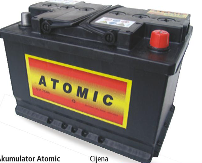 Akumulator Atomic 1 kom