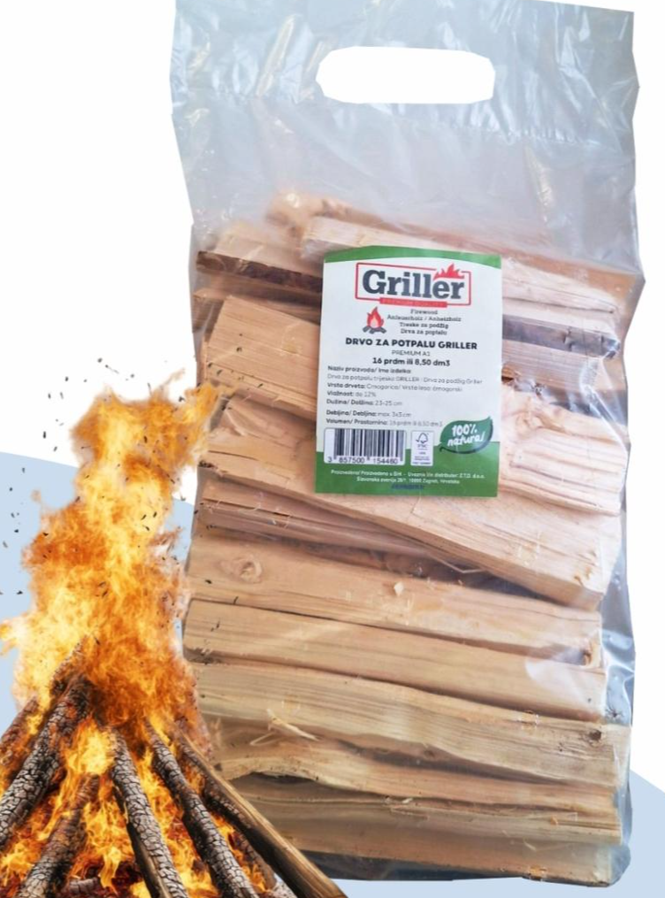 Drvo griller 1 pakiranje
