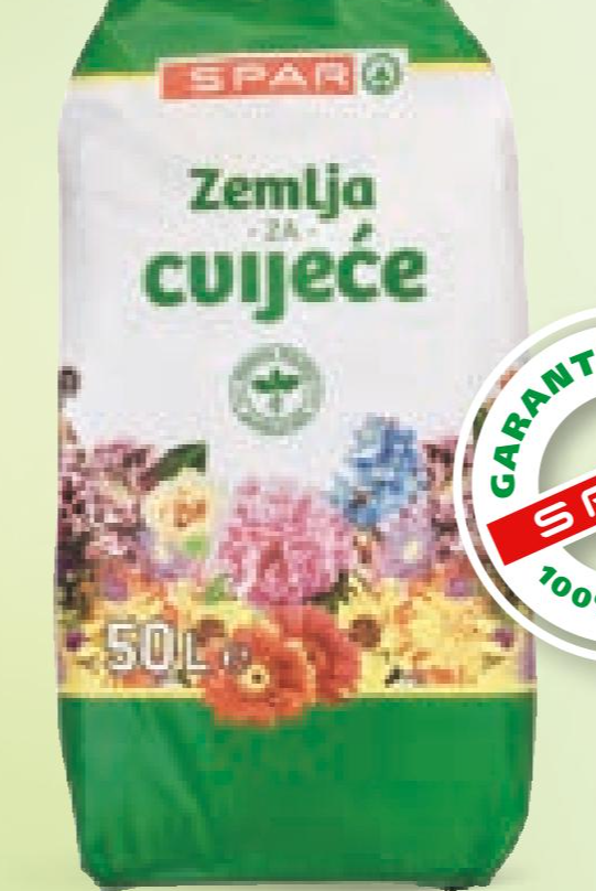 Zemlja za cvijeće SPAR 50 L