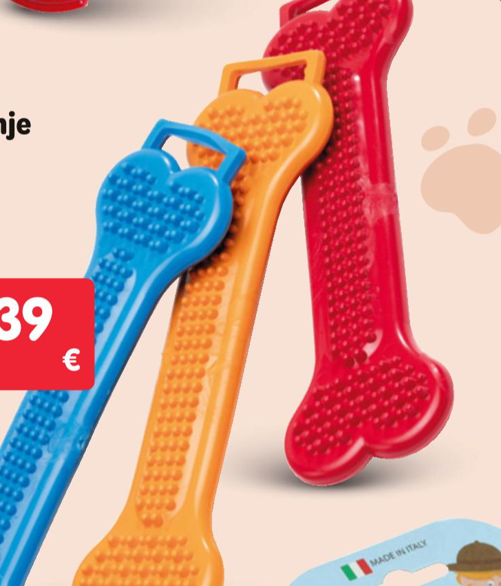 Igračka za žvakanje kost 1 kom