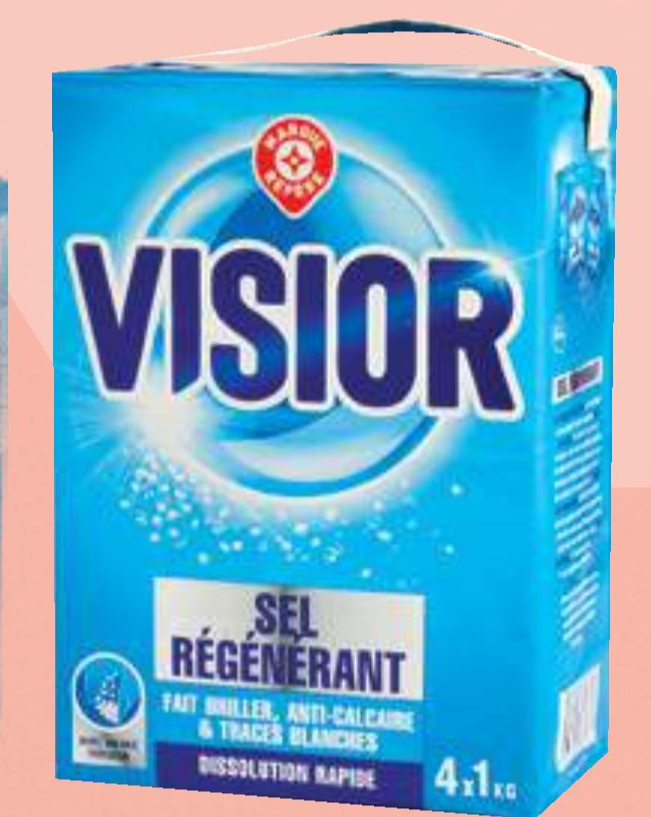 VISIOR Sol za pomivalni stroj