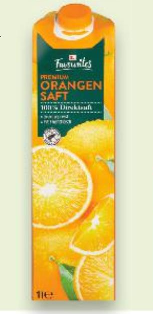 Favourites Sok od naranče 1 L