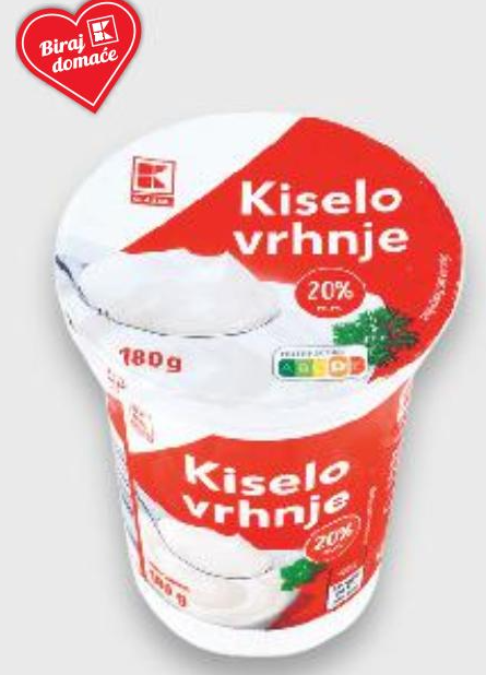 CLASSIC Kiselo vrhnje 180 g