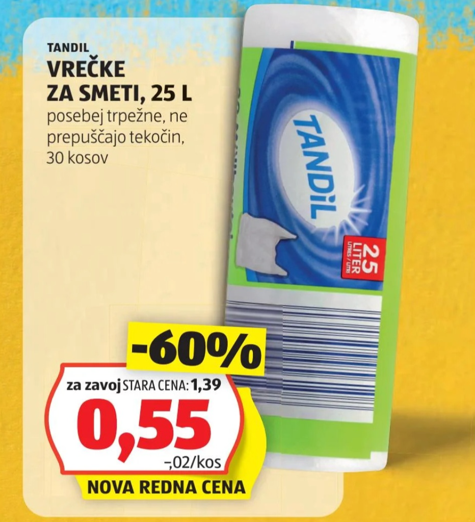 Tandil Vrečke za smeti