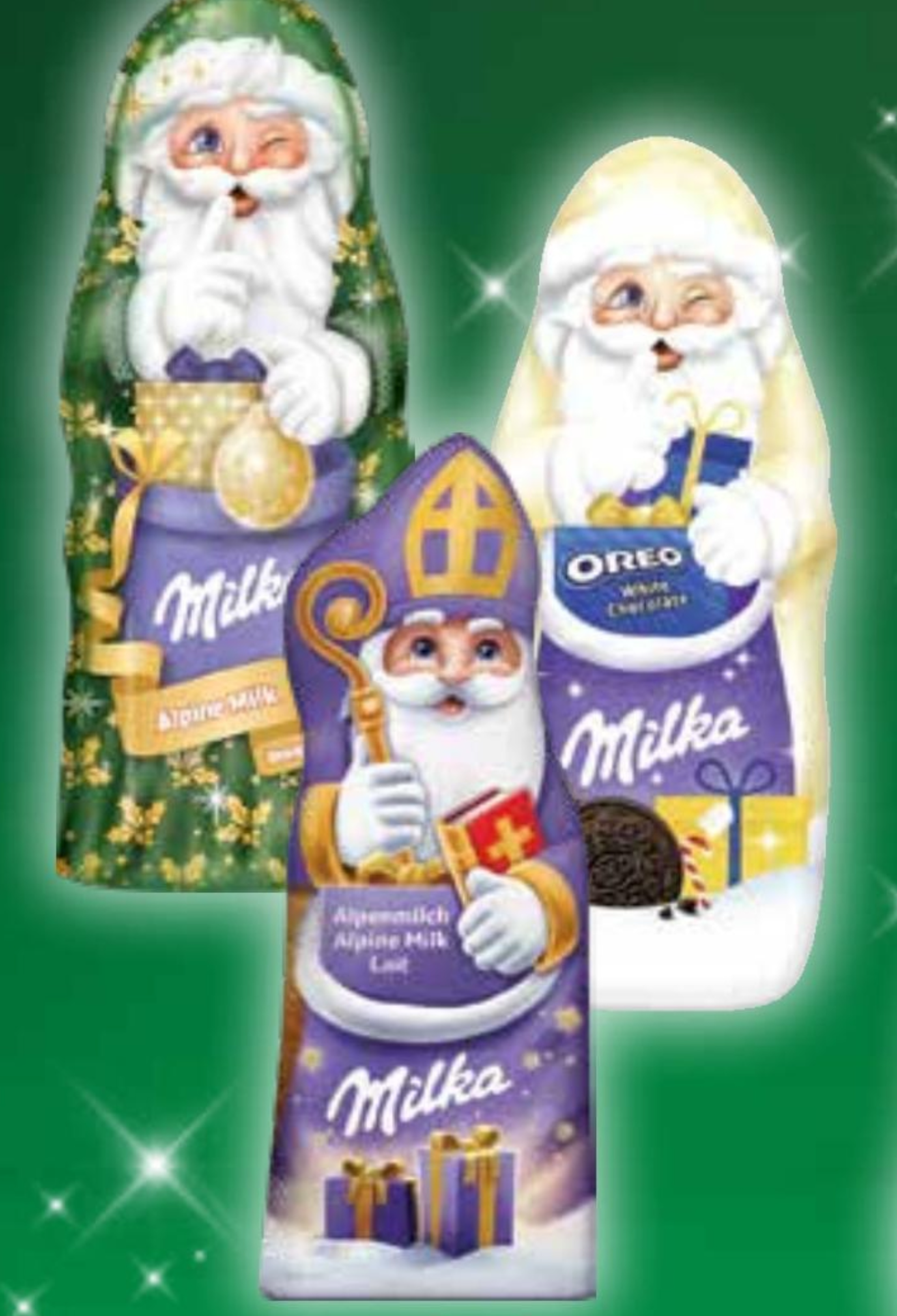Figura iz mlečne čokolade Milka