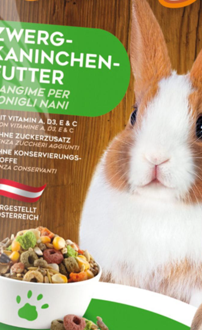 Fiffy Zwerg-Kaninchen-Futter 1 kg