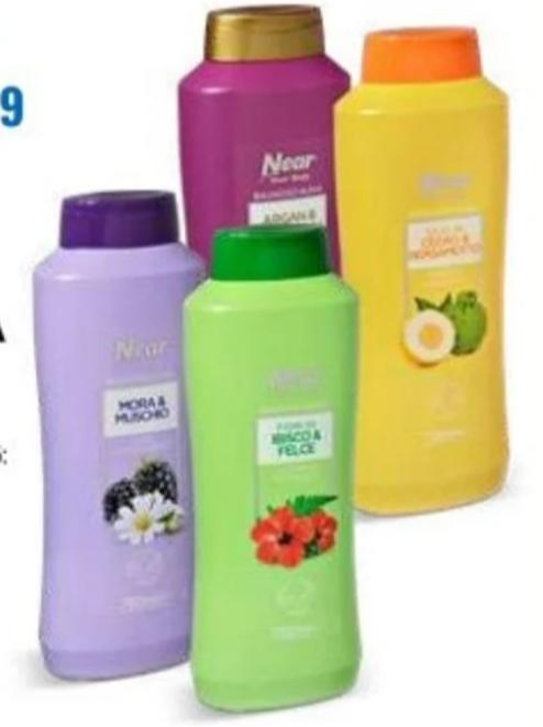 Gel za tuširanje 750 ml Near